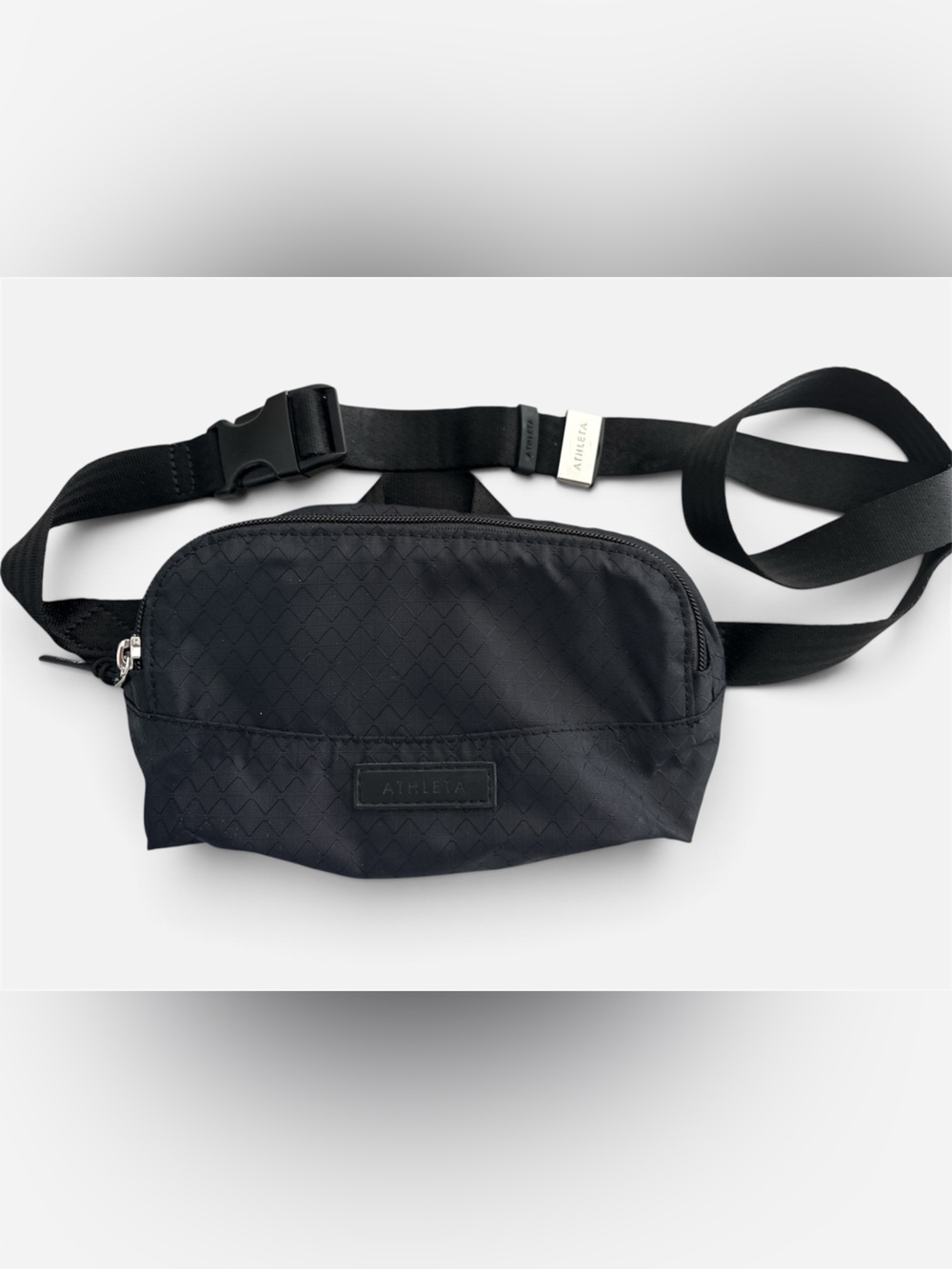 Athleta Excursion Mini Belt Bag Black Waist Bag “Power of She”